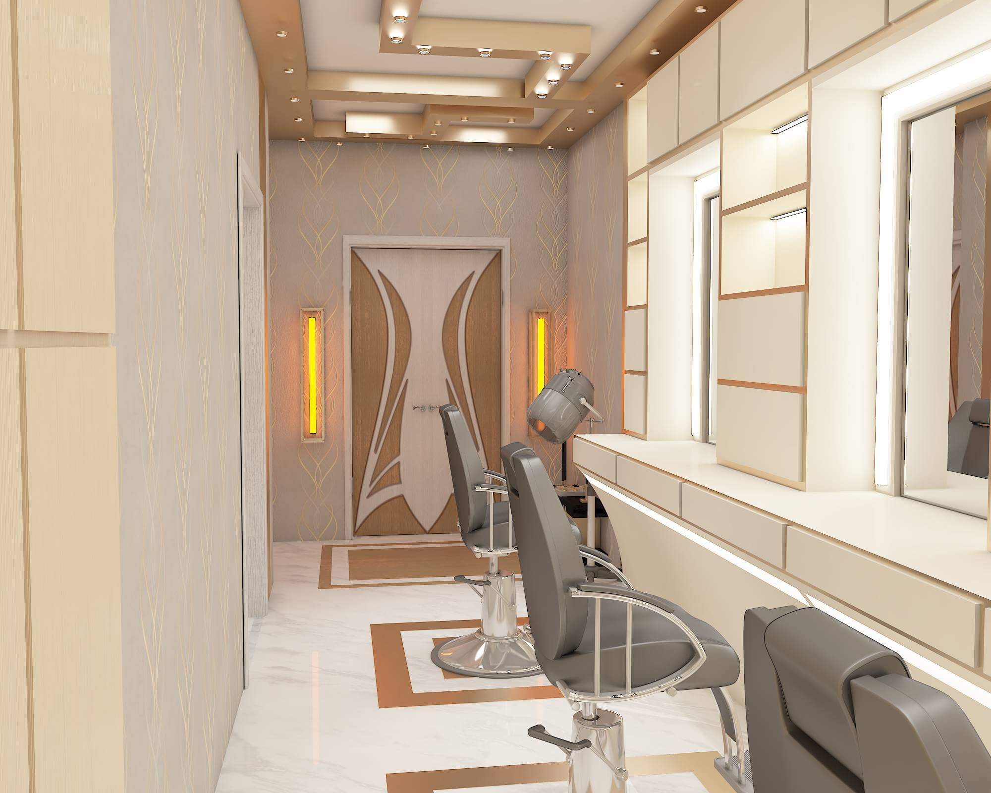 beauty parlor design