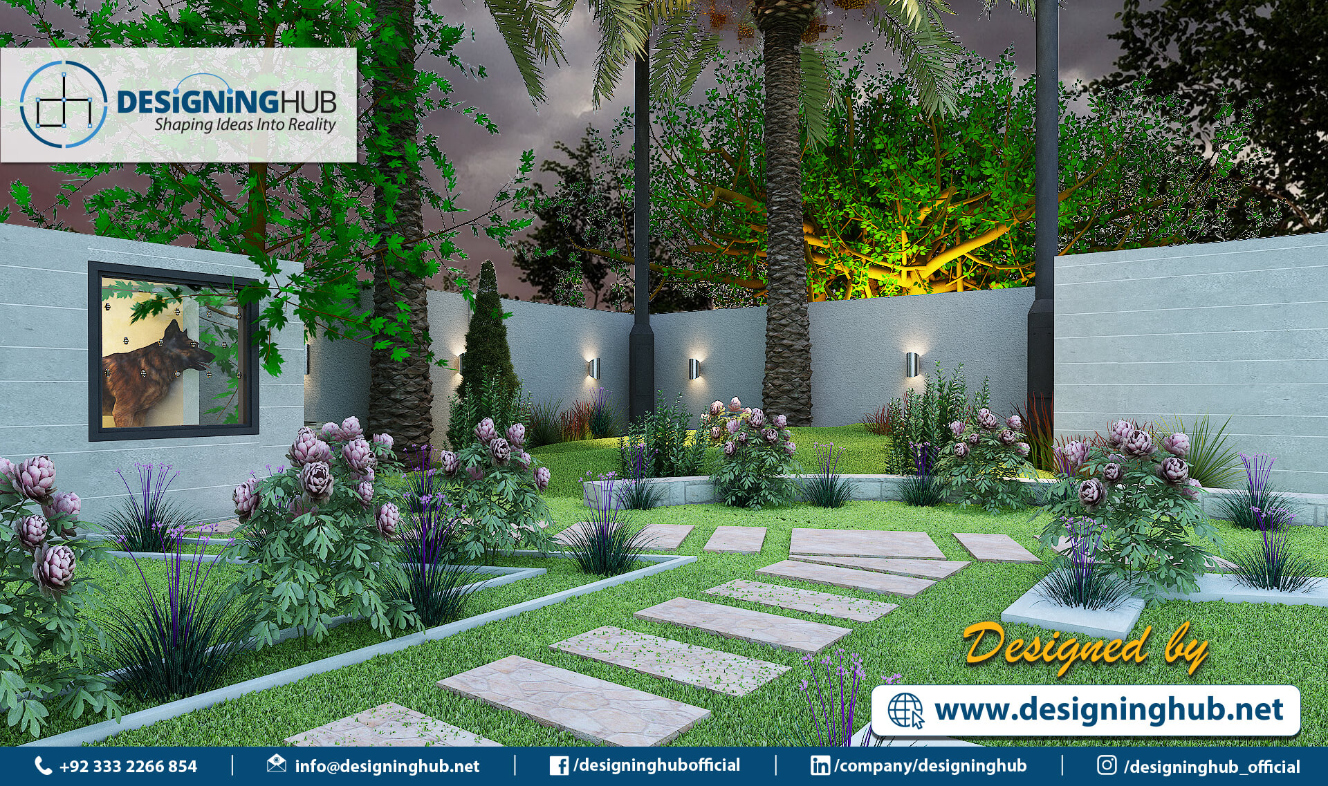 Landscape Design Landscape designer Landscape design ideas Landscape designer in Karachi Pakistan Designing Hub Gazebo pergola