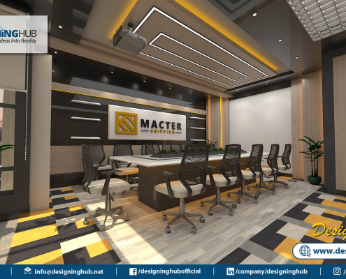 Office Interior Design, Designing Hub, interior designer in Karachi, Top interior Designer