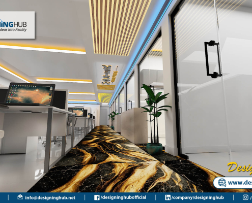 Office Interior Design, Designing Hub, interior designer in Karachi, Top interior Designer