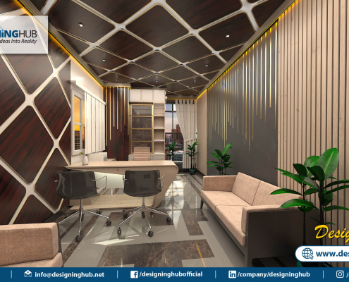 Office Interior Design, Designing Hub, interior designer in Karachi, Top interior Designer