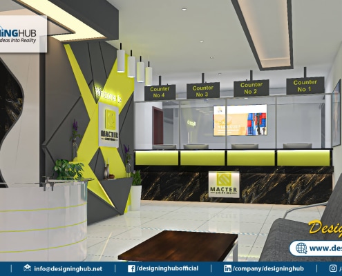 Office Interior Design, Designing Hub, interior designer in Karachi, Top interior Designer