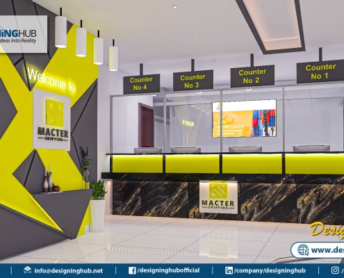 Office Interior Design, Designing Hub, interior designer in Karachi, Top interior Designer