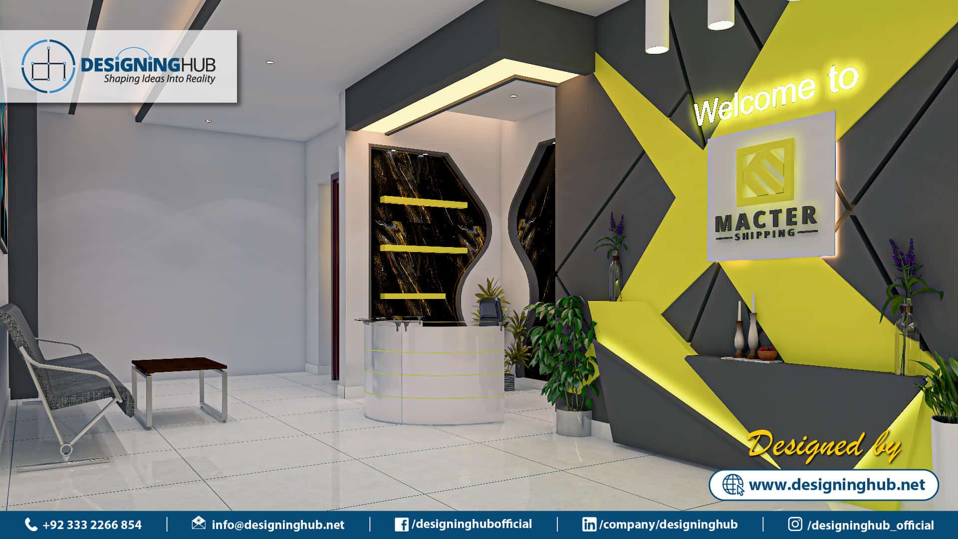 Office Interior Design Designing Hub interior designer in Karachi Top interior Designer