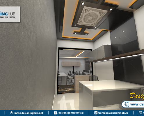 Office Interior Design, Designing Hub, interior designer in Karachi, Top interior Designer