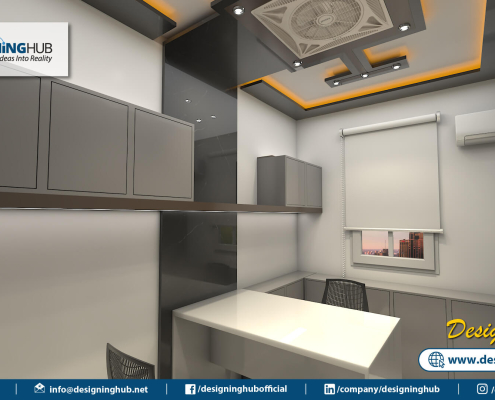 Office Interior Design, Designing Hub, interior designer in Karachi, Top interior Designer