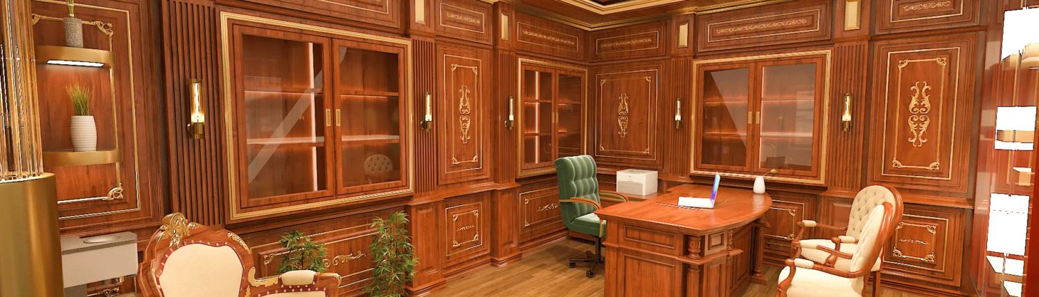 Classic Office Interior Design in Karachi by Designing Hub