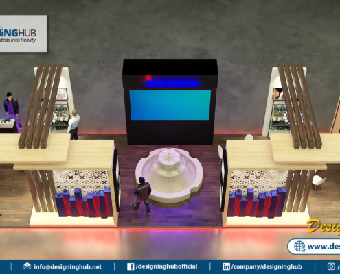 Award-winning exhibition stand by Designing Hub in Lahore